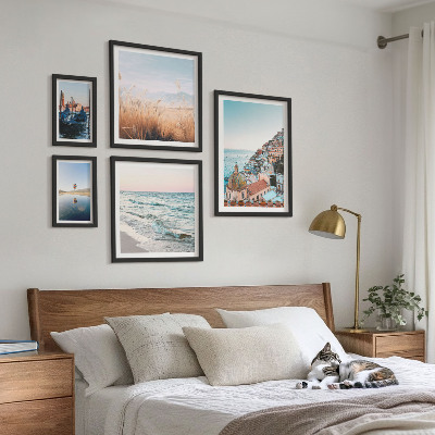 Decorațiune de perete set tablouri Vederi fermecătoare la malul mării