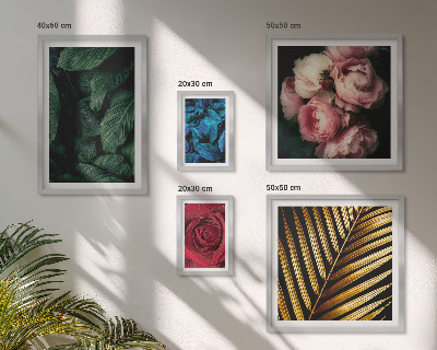 Decorațiune de perete set tablouri Motive florale vegetale