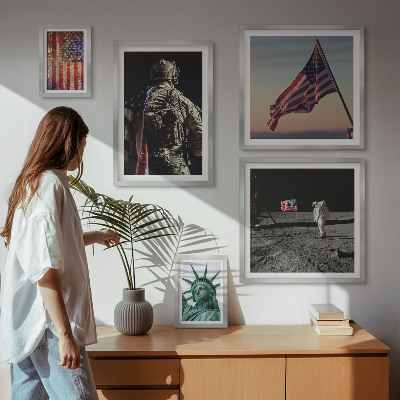 Polyptic înrămat Simbolismul american al istoriei