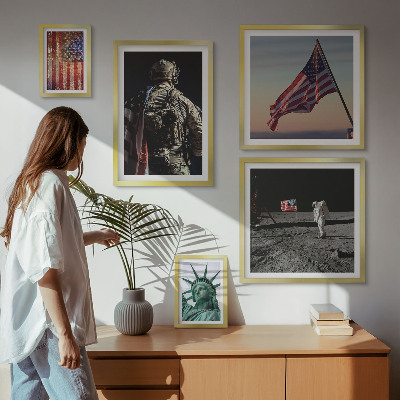Polyptic înrămat Simbolismul american al istoriei