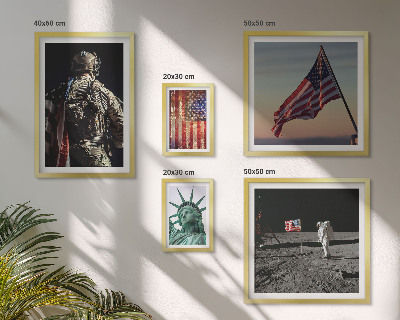 Polyptic înrămat Simbolismul american al istoriei
