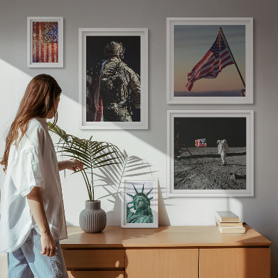 Polyptic înrămat Simbolismul american al istoriei