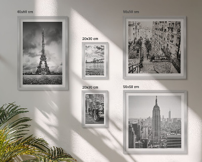 Decorațiune de perete set tablouri Peisaje urbane icoane arhitecturale