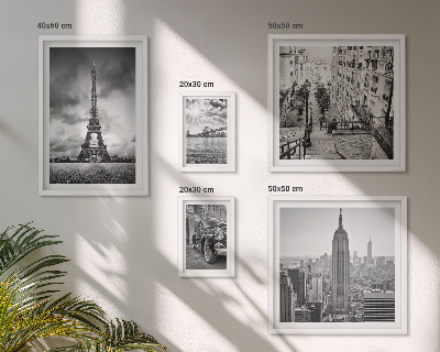 Decorațiune de perete set tablouri Peisaje urbane icoane arhitecturale