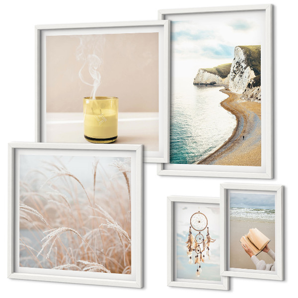 Decorațiune de perete set tablouri Teme de carte relaxante