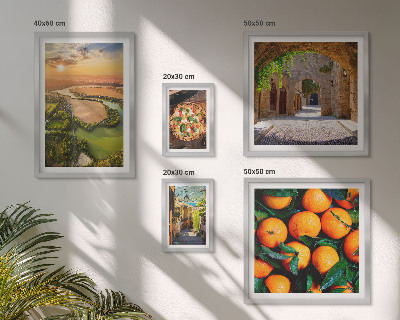 Decorațiune de perete set tablouri Peisaje naturale cu arome italienești