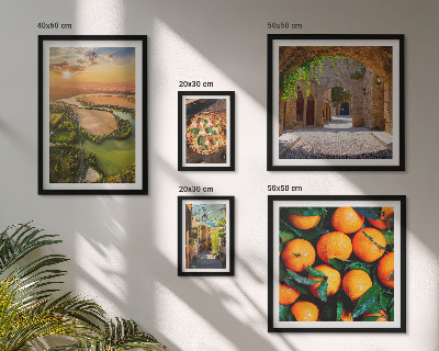 Decorațiune de perete set tablouri Peisaje naturale cu arome italienești