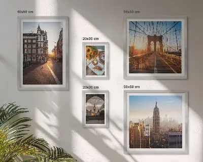 Set tablouri decorative de perete cu arhitectură urbană fermecătoare