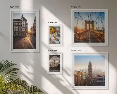 Set tablouri decorative de perete cu arhitectură urbană fermecătoare