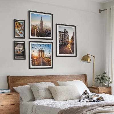 Decorațiune de perete set tablouri Arhitectură urbană fermecătoare