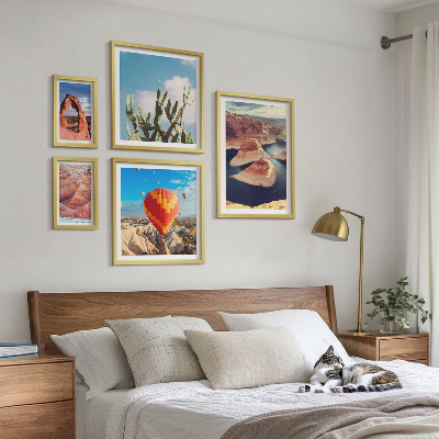 Decorațiune de perete set tablouri Peisaje montane și ape