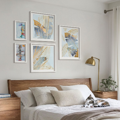 Decorațiune de perete set tablouri Motive vegetale moderne