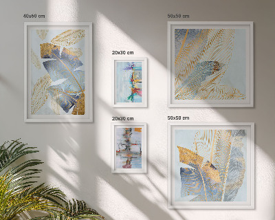 Decorațiune de perete set tablouri Motive vegetale moderne