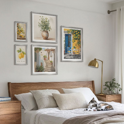 Decorațiune de perete set tablouri Inspirații în stil citric