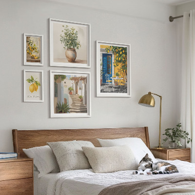 Decorațiune de perete set tablouri Inspirații în stil citric