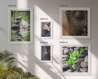 Decorațiune de perete set tablouri Atmosferă zen relaxantă