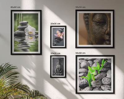 Decorațiune de perete set tablouri Atmosferă zen relaxantă