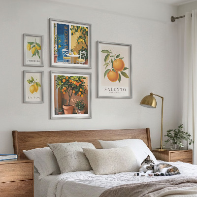 Decorațiune de perete set tablouri Stil rustic italian fructat
