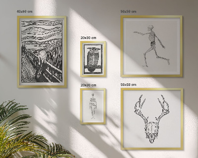 Polyptic înrămat Artă suprarealistă natură om