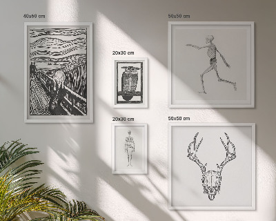 Polyptic înrămat Artă suprarealistă natură om