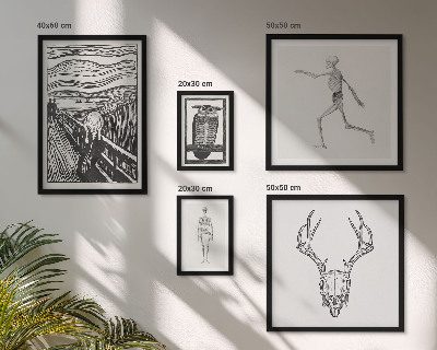Polyptic înrămat Artă suprarealistă natură om