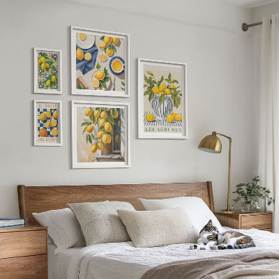 Decorațiune de perete set tablouri Decorațiuni provensale cu citrice