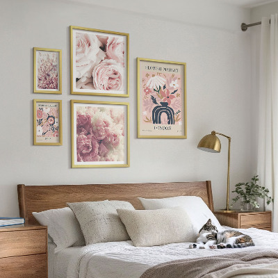Decorațiune de perete set tablouri Decorațiuni florale boho