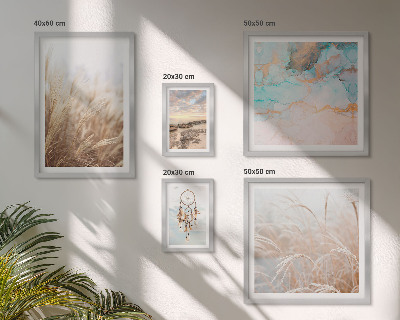 Decorațiune de perete set tablouri Peisaje etno boho naturale