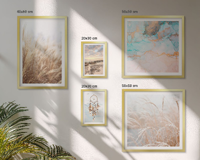 Decorațiune de perete set tablouri Peisaje etno boho naturale