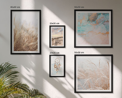 Decorațiune de perete set tablouri Peisaje etno boho naturale