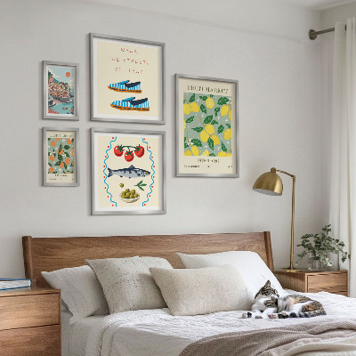 Decorațiune de perete set tablouri Colectarea fructelor din Italia