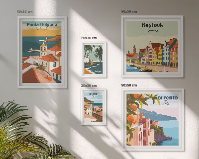 Polyptic înrămat Peisaje urbane europene