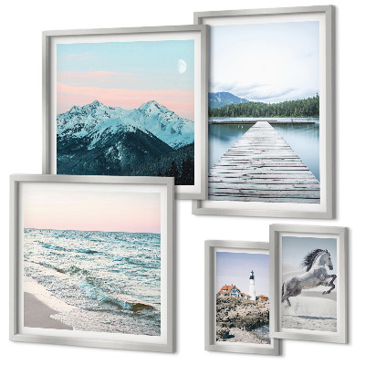 Decorațiune de perete set tablouri Decorațiuni cu peisaje naturale