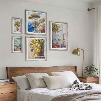 Decorațiune de perete set tablouri Inspirații citrice soare