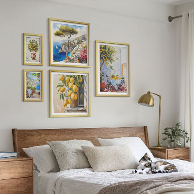 Decorațiune de perete set tablouri Inspirații citrice soare