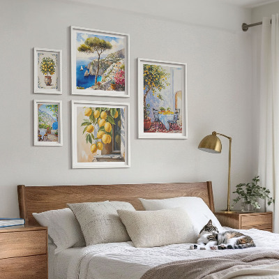 Decorațiune de perete set tablouri Inspirații citrice soare