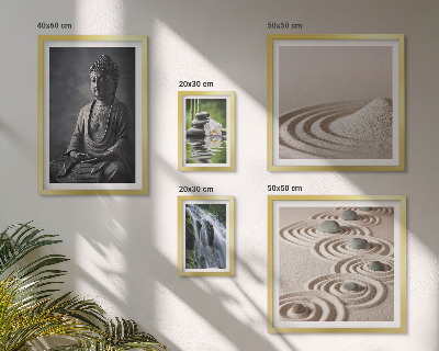 Polyptic înrămat Teme relaxante în natură zen