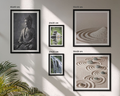 Polyptic înrămat Teme relaxante în natură zen