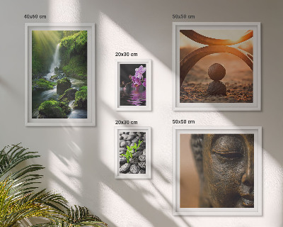 Decorațiune de perete set tablouri Armonia naturii minimaliste