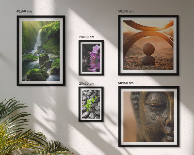 Decorațiune de perete set tablouri Armonia naturii minimaliste