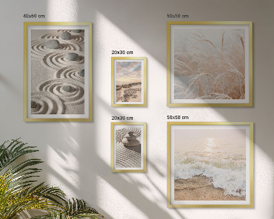 Polyptic înrămat Peisaje naturale relaxante