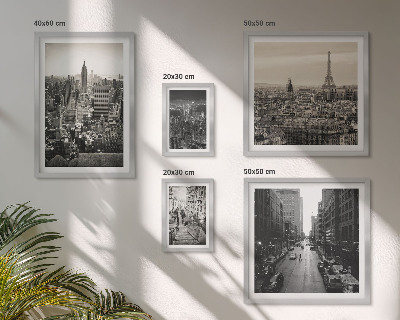 Decorațiune de perete set tablouri Panorame ale orașelor capitalelor europene