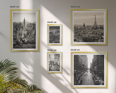 Decorațiune de perete set tablouri Panorame ale orașelor capitalelor europene