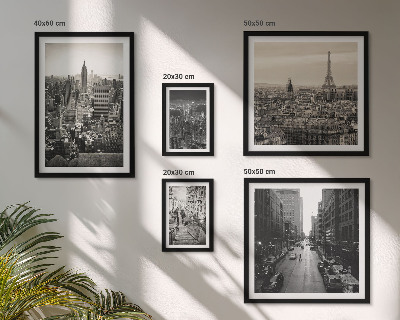 Decorațiune de perete set tablouri Panorame ale orașelor capitalelor europene