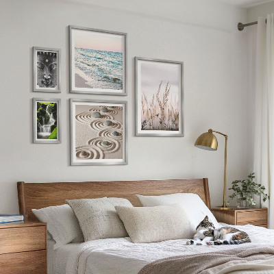 Decorațiune de perete set tablouri Apă zen relaxantă în natură