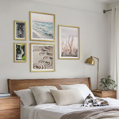 Decorațiune de perete set tablouri Apă zen relaxantă în natură