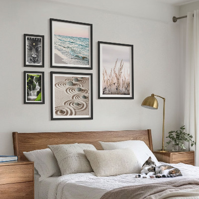 Decorațiune de perete set tablouri Apă zen relaxantă în natură