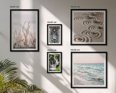 Decorațiune de perete set tablouri Apă zen relaxantă în natură