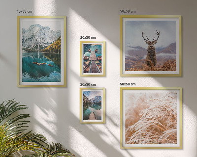 Polyptic înrămat Peisaje montane și frumusețea naturii