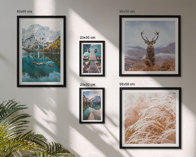 Polyptic înrămat Peisaje montane și frumusețea naturii